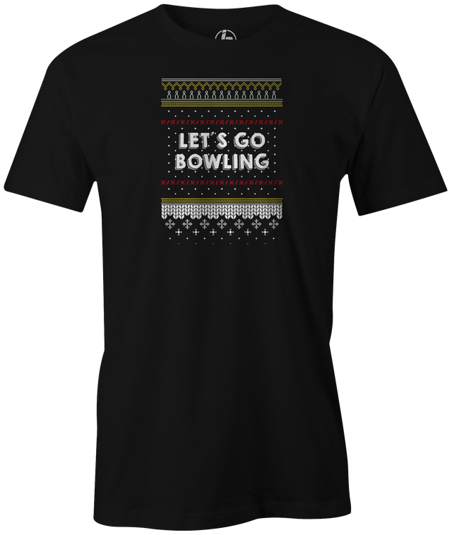 ugly bowling Christmas sweater tee t-shirt tshirt tee-shirt bowlingshirt shirt holiday gift guide