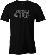 After Shock Men's T-shirt, Black, Bowling, tee, tee-shirt, tee shirt, tshirt, retro