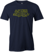 After Shock Men's T-shirt, Navy, Bowling, tee, tee-shirt, tee shirt, tshirt, retro
