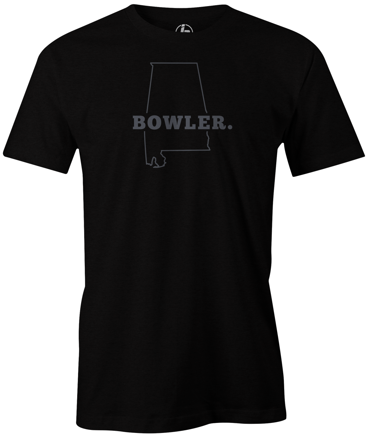 Alabama State Men's Bowling T-shirt, Black, Cool, novelty, tshirt, tee, tee-shirt, tee shirt, teeshirt, team, comfortable