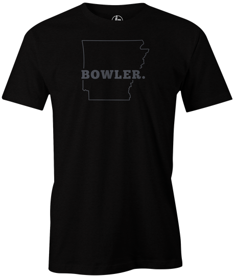 Arkansas State Men's Bowling T-shirt, Black, Cool, novelty, tshirt, tee, tee-shirt, tee shirt, teeshirt, team, comfortable