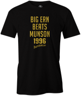 Big Ern Beats Munson 1996 Bowling Pop Culture T-Shirt Black for men