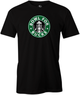 Bowl for Bucks Bowling T-Shirt Black