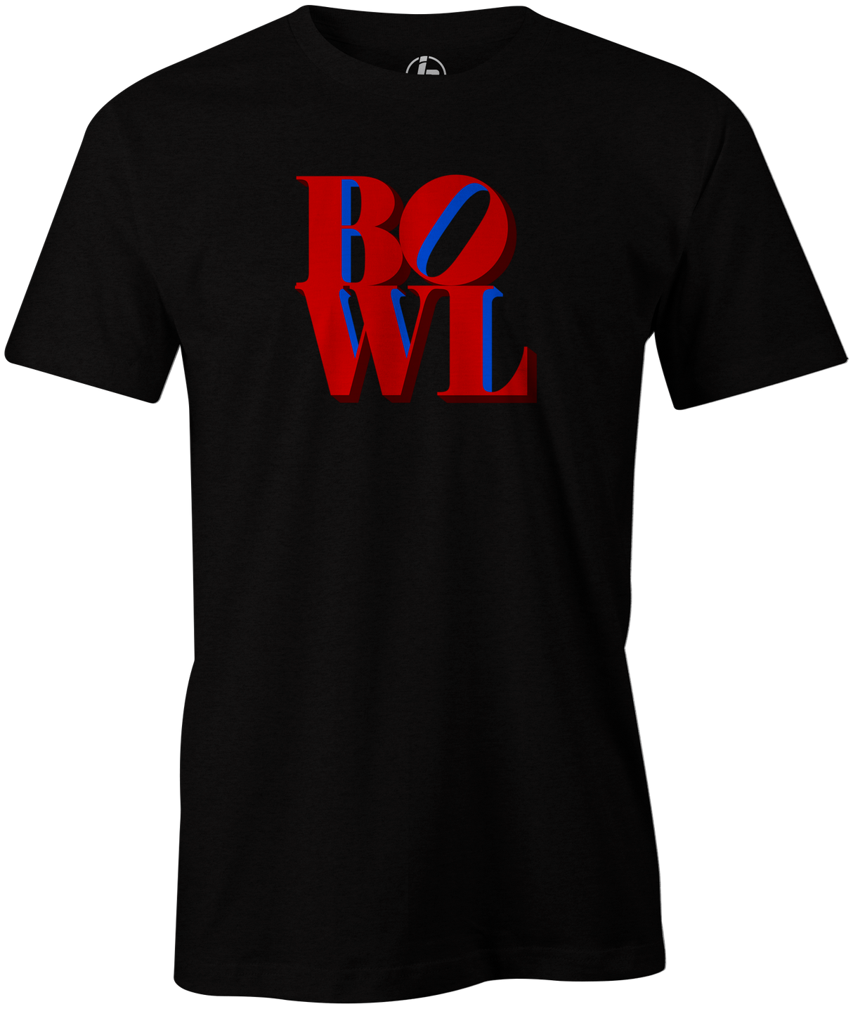 Bowl Park Bowling T-Shirt Love Park Black