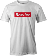Bowler Supreme Men's Shirt, White, Tshirt, tee, tee-shirt, t-shirt