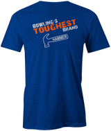 Bowling's Toughest Brand Men's T-Shirt, Blue, Tshirt, tee, tee-shirt, tee shirt, Hammer