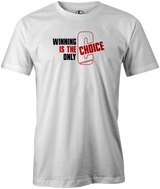 Ebonite Choice Men's T-Shirt, White, Bowling, Bowling ball, tshirt, tee shirt, tee-shirt, tee.