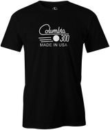 Columbia 300 Retro Men's T-Shirt, Black, tshirt, tee, tee-shirt, tee shirt, retro, cool, bowling ball