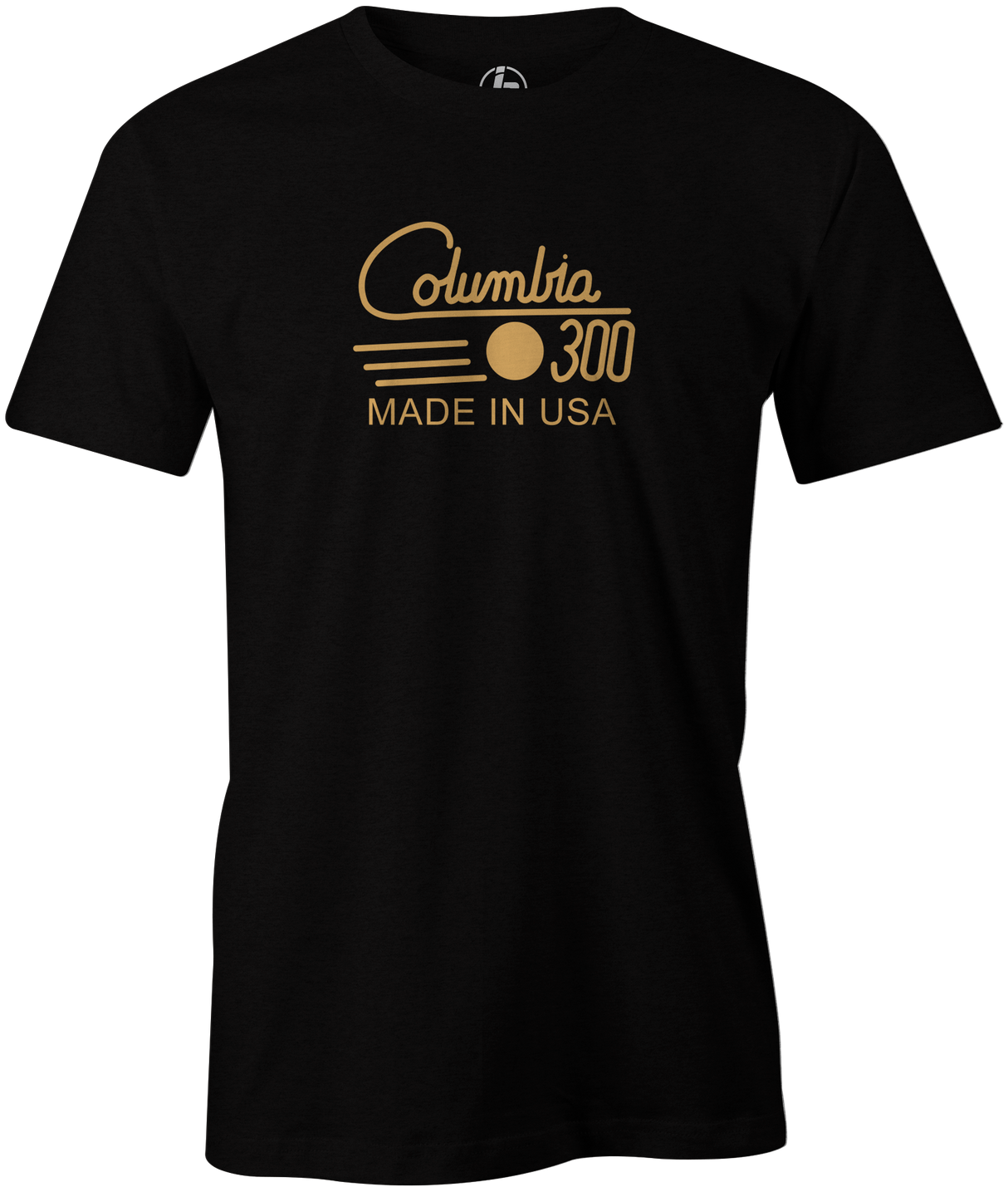 Columbia 300 Retro Men's T-Shirt, Black Vintage, tshirt, tee, tee-shirt, tee shirt, retro, cool, bowling ball
