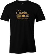 Columbia 300 Retro Men's T-Shirt, Black Vintage, tshirt, tee, tee-shirt, tee shirt, retro, cool, bowling ball