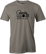 Bring back memories from the 70's, 80's, & 90's with this Columbia 300 retro logo shirt. Even David Ozio, Dave Husted, and Bob Benoit approve! Hit the lanes with this cool retro tee! Tshirt, tee -shirt, tee shirt, league bowling team shirt, tournament shirt. Bowling. PBA. PWBA. Junior Gold. USBC. Youth Bowling. Men's. 