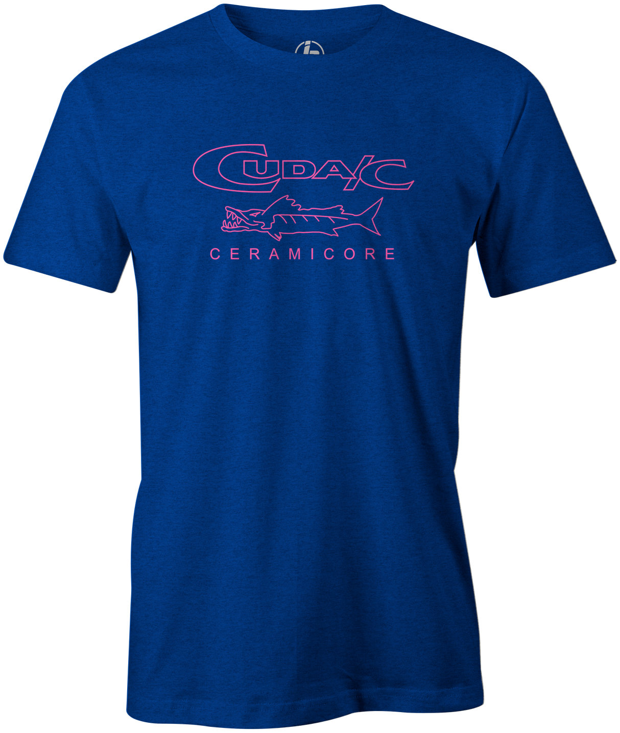 Cuda/C Men's T-Shirt, Bowling, Blue, Retro, throwback, vintage, old school, bowling ball, fish, tee, tee-shirt, tee shirt, tshirt.