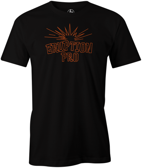 Eruption Pro Men's T-Shirt, Black, Bowling, Columbia 300, tshirt, tee, tee-shirt, tee shirt, cool, comfortable.