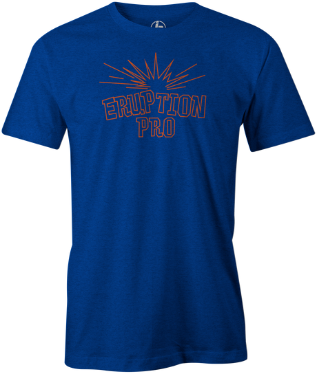 Eruption Pro Men's T-Shirt, Blue, Bowling, Columbia 300, tshirt, tee, tee-shirt, tee shirt, cool, comfortable.