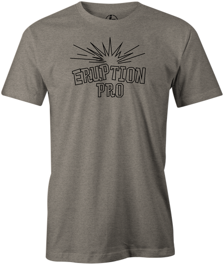 Eruption Pro Men's T-Shirt, Grey, Bowling, Columbia 300, tshirt, tee, tee-shirt, tee shirt, cool, comfortable.