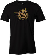 Faball Enterprises Men's T-Shirt, Black Vintage, Bowling, tshirt, tee, tee shirt, tee-shirt, old school, throw back, purple hammer, blue hammer, black hammer, pink hammer, bowling ball. 