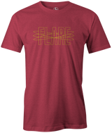 Track Flare Men's T-Shirt, White, track bowling, bowling ball, bowling ball logo, track, retro, old school, throwback, vintage, tshirt, tee, tee-shirt, tee shirt.