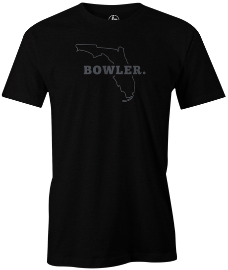 Florida State Men's Bowling T-shirt, Black, Cool, novelty, tshirt, tee, tee-shirt, tee shirt, teeshirt, team, comfortable