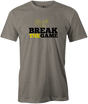 Game Breaker Bowling T-Shirt Ebonite GB3 tee Gray