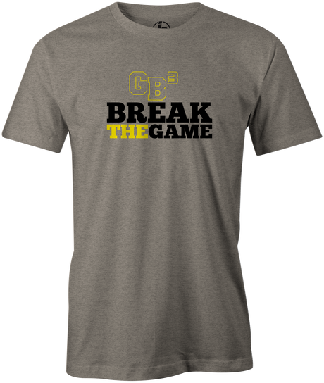 Game Breaker Bowling T-Shirt Ebonite GB3 tee Gray