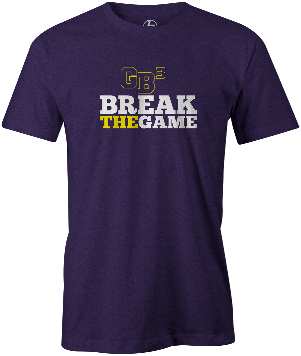 Game Breaker Bowling T-Shirt Ebonite GB3 tee Purple