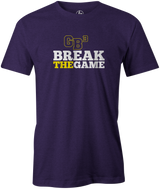 Game Breaker Bowling T-Shirt Ebonite GB3 tee Purple