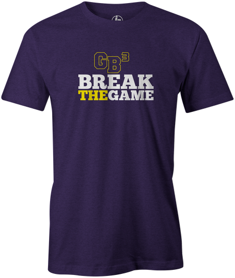 Game Breaker Bowling T-Shirt Ebonite GB3 tee Purple