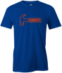 It's Hammer Time! Wear this iconic logo with pride. This tee features Hammer's orange logo. Bill o'neill. This is the perfect gift for any Hammer bowling fan or avid bowler! Grab this awesome t-shirt and be a part of the team!  Tshirt, tee, tee-shirt, tee shirt, Pro shop. League bowling team shirt. PBA. PWBA. USBC. Junior Gold. Youth bowling. Tournament t-shirt. Men's. Bowling ball. Black widow. Purple Hammer.