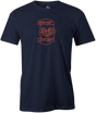 3D Off Set Hammer Bowling T-Shirt Black Navy