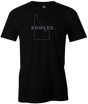 Idaho State Men's Bowling T-shirt, Black, Cool, novelty, tshirt, tee, tee-shirt, tee shirt, teeshirt, team, comfortable