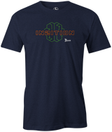 Track In2ition Men's T-Shirt, Navy, Bowling Ball, Bowling, Tee, tshirt, tee-shirt, tee shirt, track bowling, smart bowling