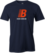 Inside Balance Men's T-shirt, Navy, Tshirt, tee, tee-shirt, tee shirt, teeshirt, cool, New Balance, bowling