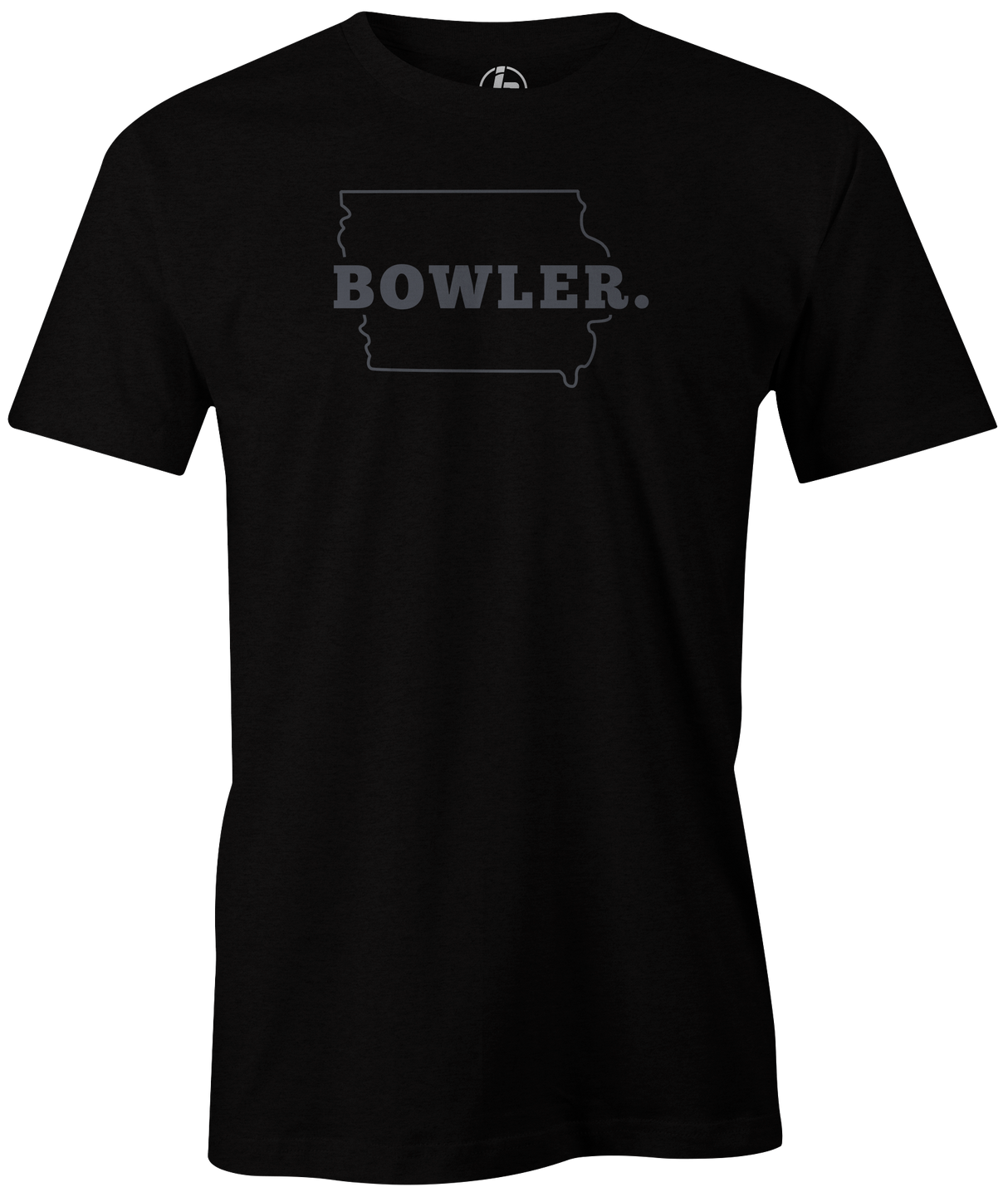 Iowa State Men's Bowling T-shirt, Black, Cool, novelty, tshirt, tee, tee-shirt, tee shirt, teeshirt, team, comfortable