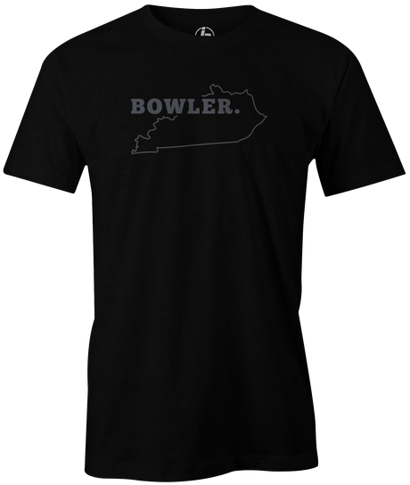 Kentucky State Men's Bowling T-shirt, Black, Cool, novelty, tshirt, tee, tee-shirt, tee shirt, teeshirt, team, comfortable