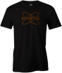 Kinetic Men's T-Shirt, Black, bowling, bowling ball, track bowling, smart bowling, tshirt, tee, tee-shirt, tee shirt