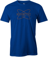 Kinetic Men's T-Shirt, Blue, bowling, bowling ball, track bowling, smart bowling, tshirt, tee, tee-shirt, tee shirt