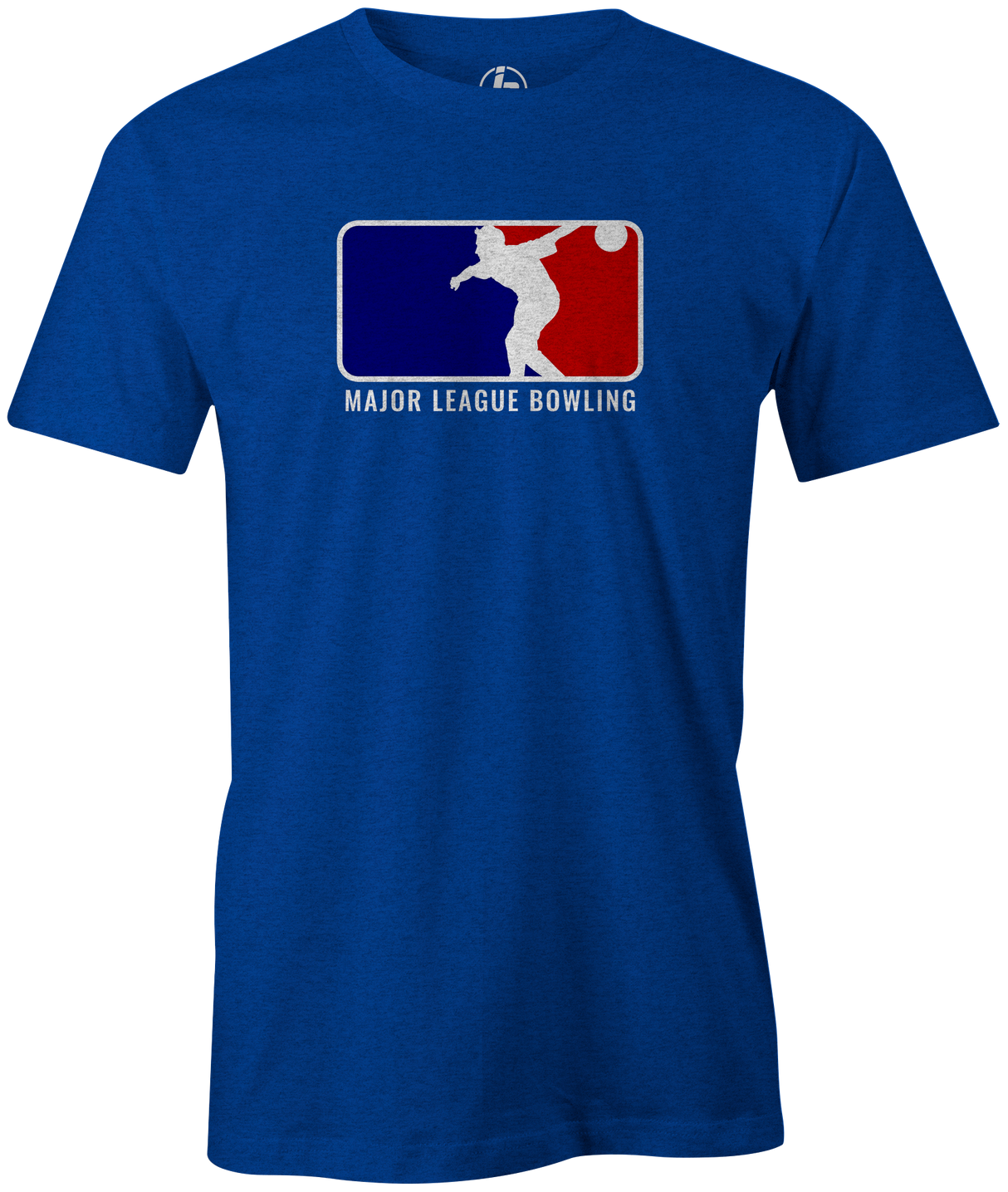 Major League Bowling Men's T-shirt, Blue, Cool, Novelty, tshirt, tee-shirt, tee, funny