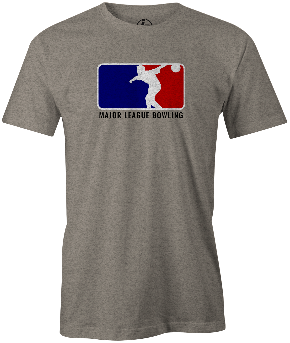 Major League Bowling Men's T-shirt, Grey, Cool, Novelty, tshirt, tee-shirt, tee, funny