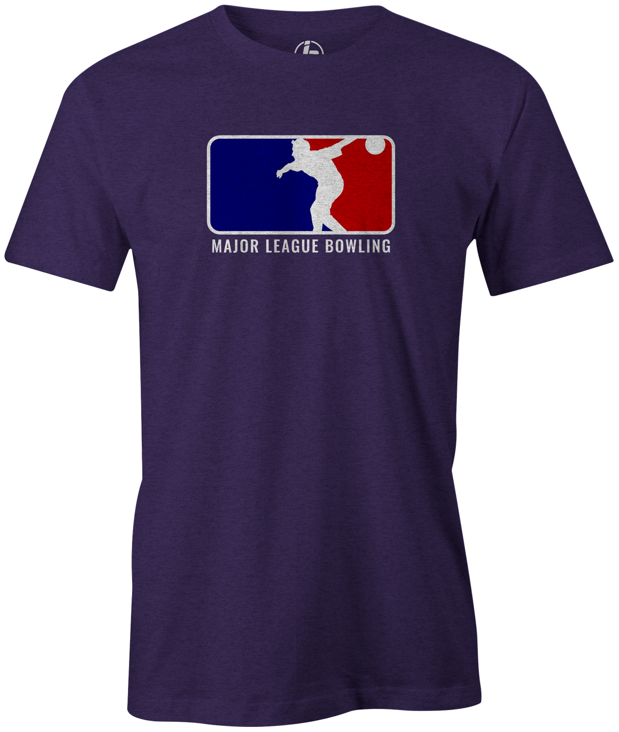 Major League Bowling Men's T-shirt, Purple, Cool, Novelty, tshirt, tee-shirt, tee, funny