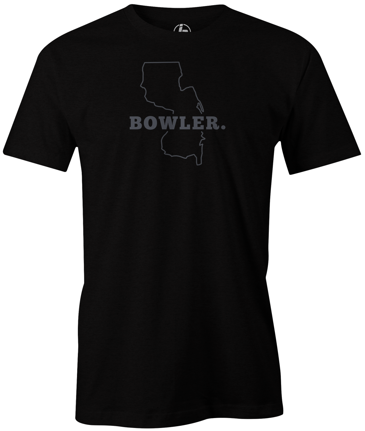 New Jersey State Men's Bowling T-shirt, Black, Cool, novelty, tshirt, tee, tee-shirt, tee shirt, teeshirt, team, comfortable