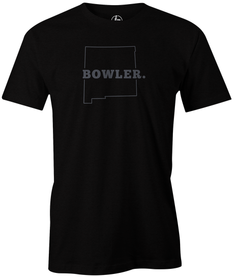 New Mexico State Men's Bowling T-shirt, Black, Cool, novelty, tshirt, tee, tee-shirt, tee shirt, teeshirt, team, comfortable