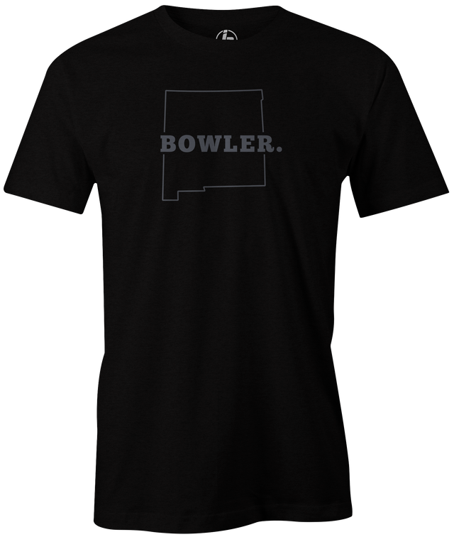 New Mexico State Men's Bowling T-shirt, Black, Cool, novelty, tshirt, tee, tee-shirt, tee shirt, teeshirt, team, comfortable