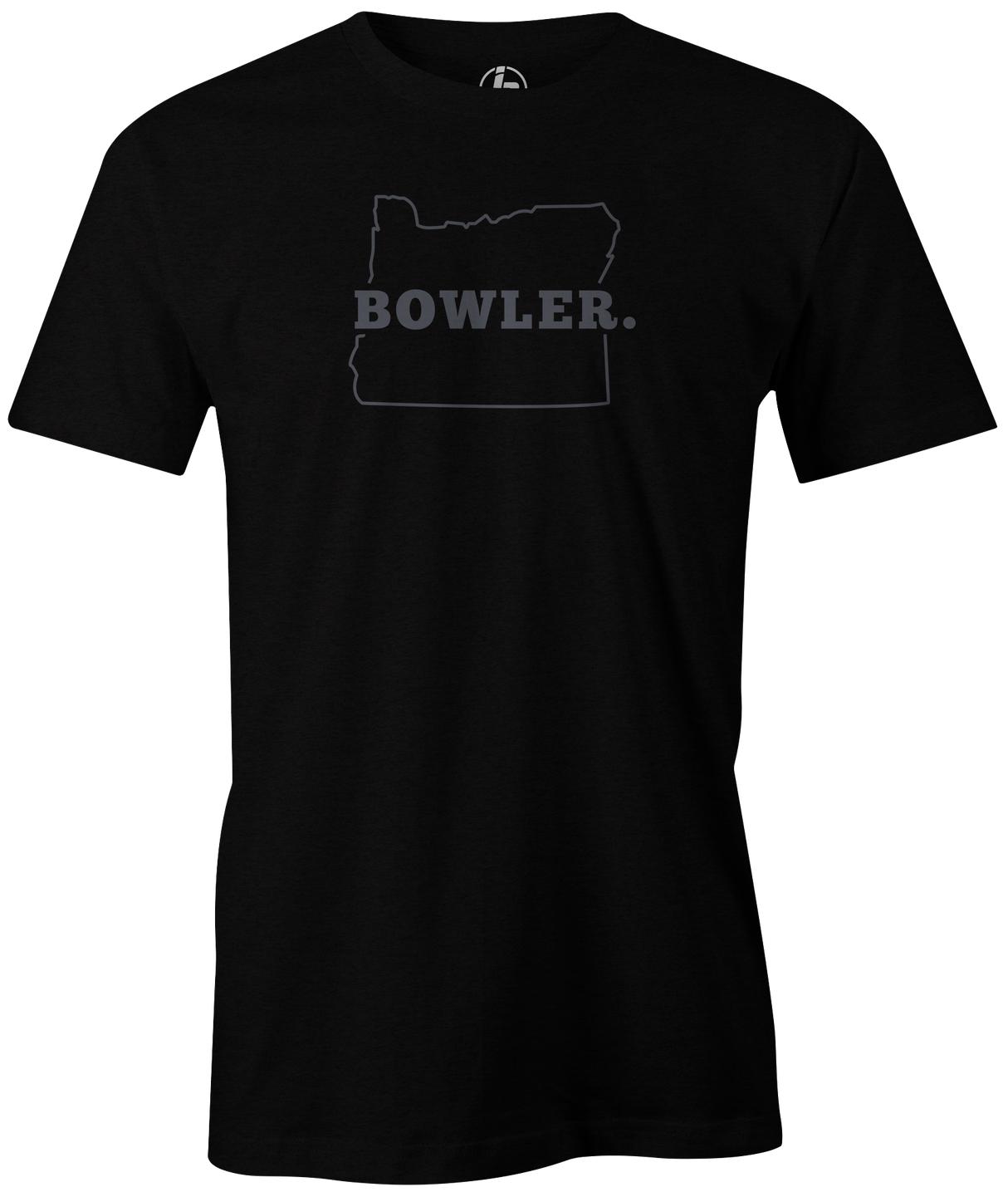 Oregon Men's State Bowling T-shirt, Black, Cool, novelty, tshirt, tee, tee-shirt, tee shirt, teeshirt, team, comfortable