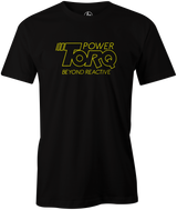 Power TorQ Men's T-Shirt, Black, bowling, bowling ball, columbia 300, old school, throwback, tshirt, tee, tee-shirt, tee shirt.