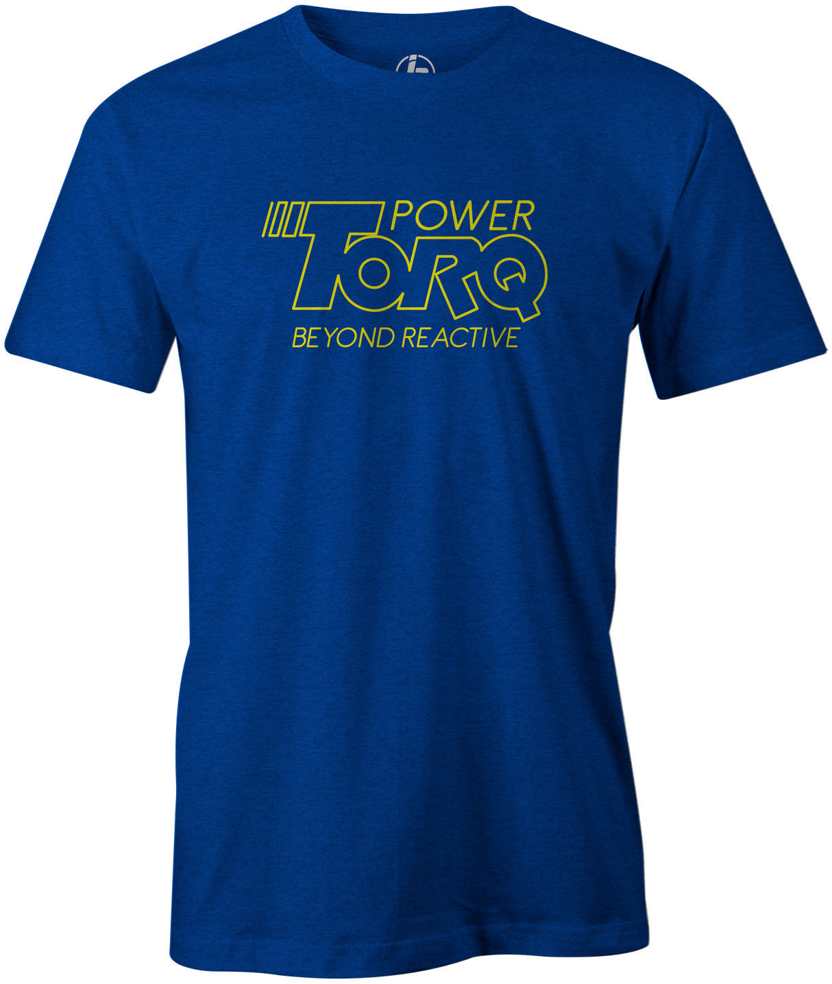 Power TorQ Men's T-Shirt, Blue, bowling, bowling ball, columbia 300, old school, throwback, tshirt, tee, tee-shirt, tee shirt.