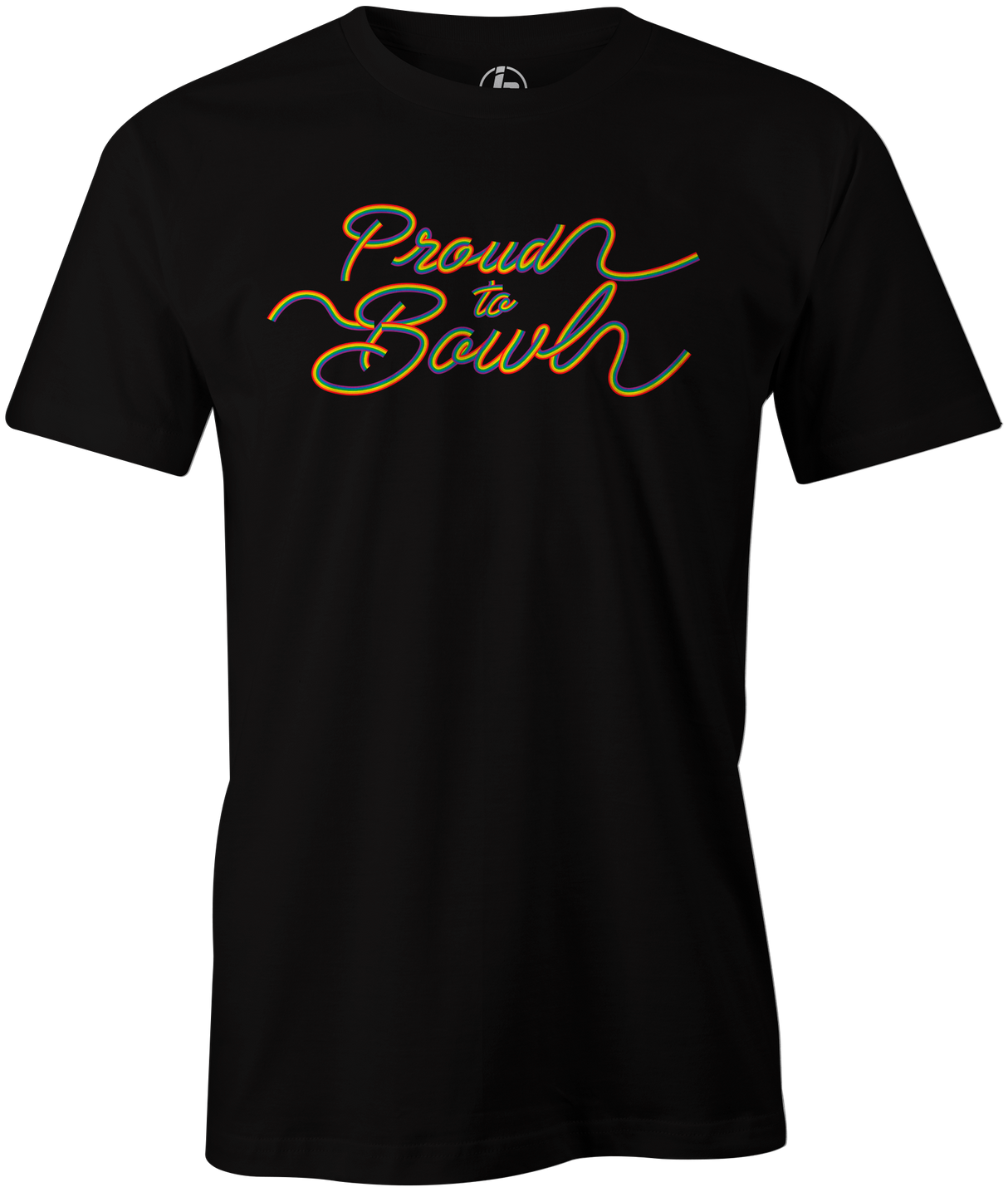 Proud Bowler Men's T-Shirt, Black, pride, tee, tee shirt, tee-shirt, tshirt