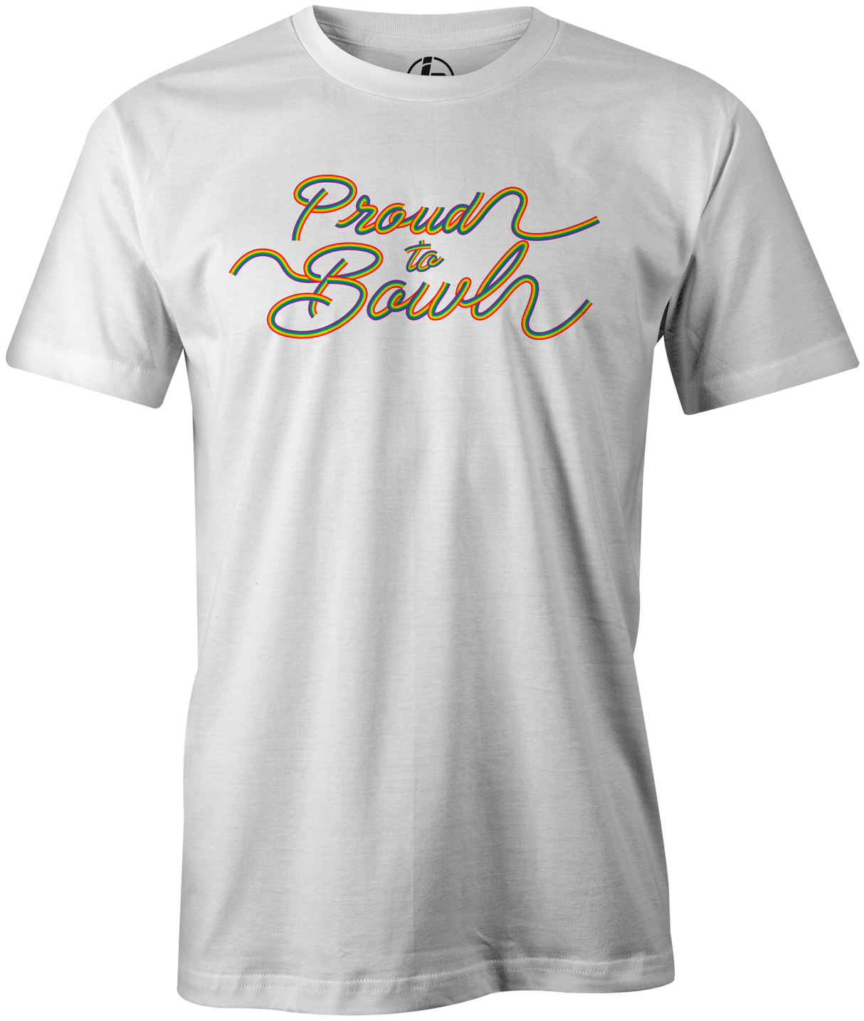 Proud Bowler Men's T-Shirt, White, pride, tee, tee shirt, tee-shirt, tshirt