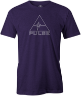 Pulse Men's T-Shirt, Purple, Bowling, bowling ball, old school throwback, retro, vintage, tshirt, tee, tee-shirt, tee shirt.