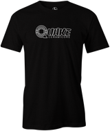 Quake Men's T-shirt, Black, Bowling, bowling ball, old school, throwback, retro, vintage, tshirt, tee, tee shirt, tee-shirt.