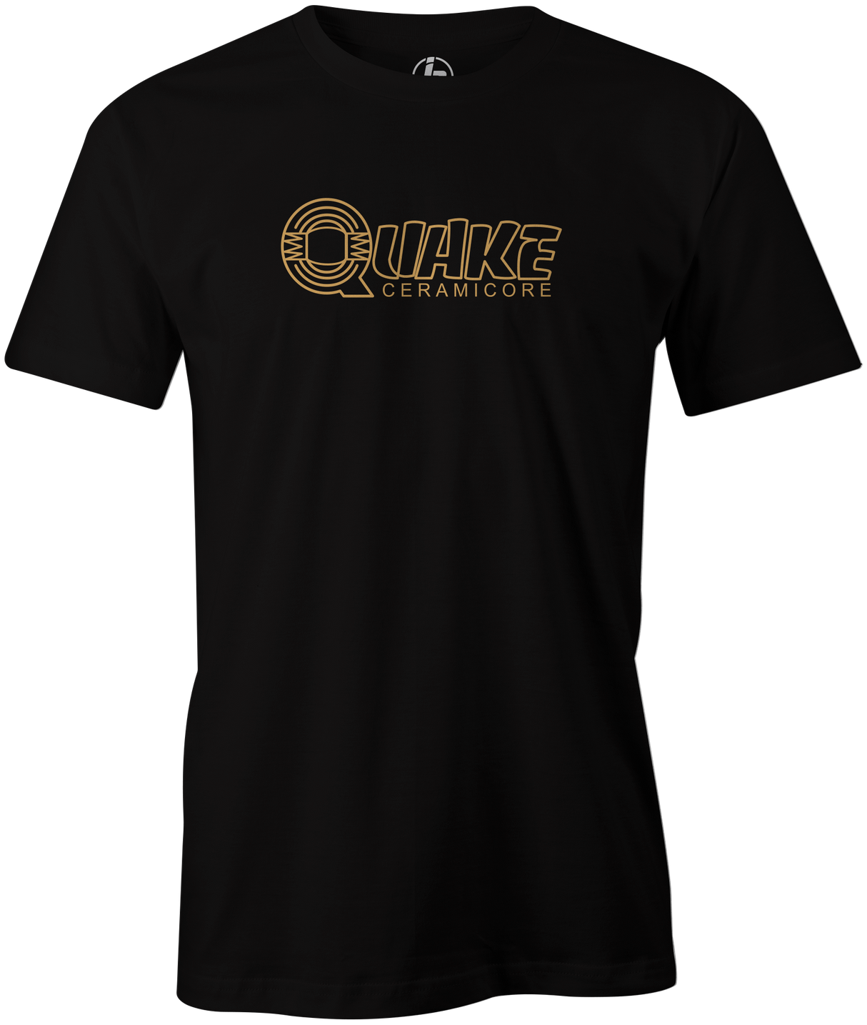 Quake Men's T-shirt, Black Vintage, Bowling, bowling ball, old school, throwback, retro, vintage, tshirt, tee, tee shirt, tee-shirt.